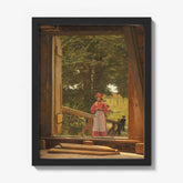 View from the Loft of the Grain Store at the Bakery in the Citadel of Copenhagen by Christen Købke - thumbnail_1_bf_67672abbb7c995d950163f62